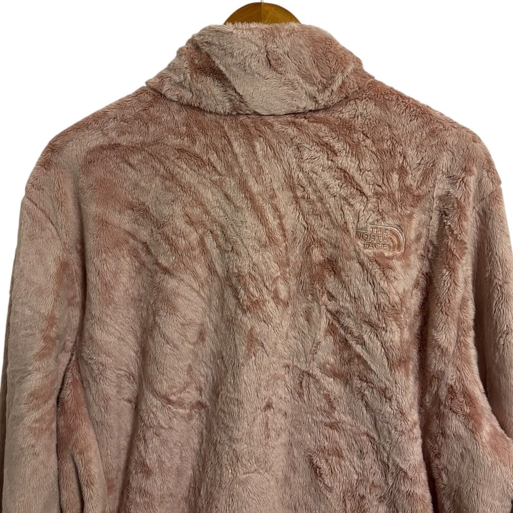 The North Face Osito Fleece Jacket Pink Full Zip Fuzzy Gorpcore Plus Size XXXL - Picture 11 of 12